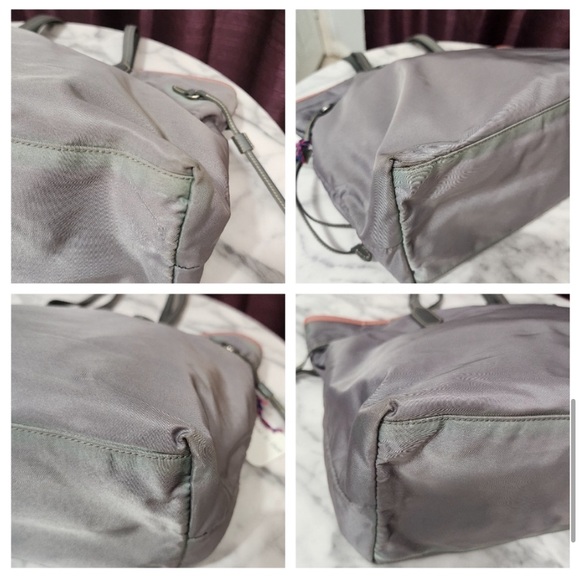 PRADA Gray Nylon Tote - Picture 2 of 11